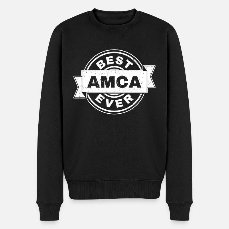 Best Amca Ever - Pull Premium bio Homme - noir