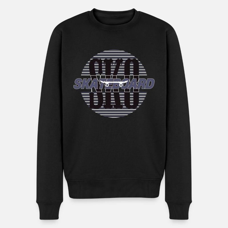 SK8 Logo - Pull Premium bio Homme - noir