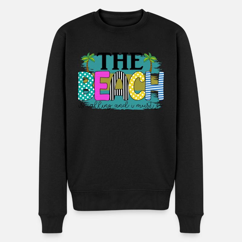 Bech - Pull Premium bio Homme - noir