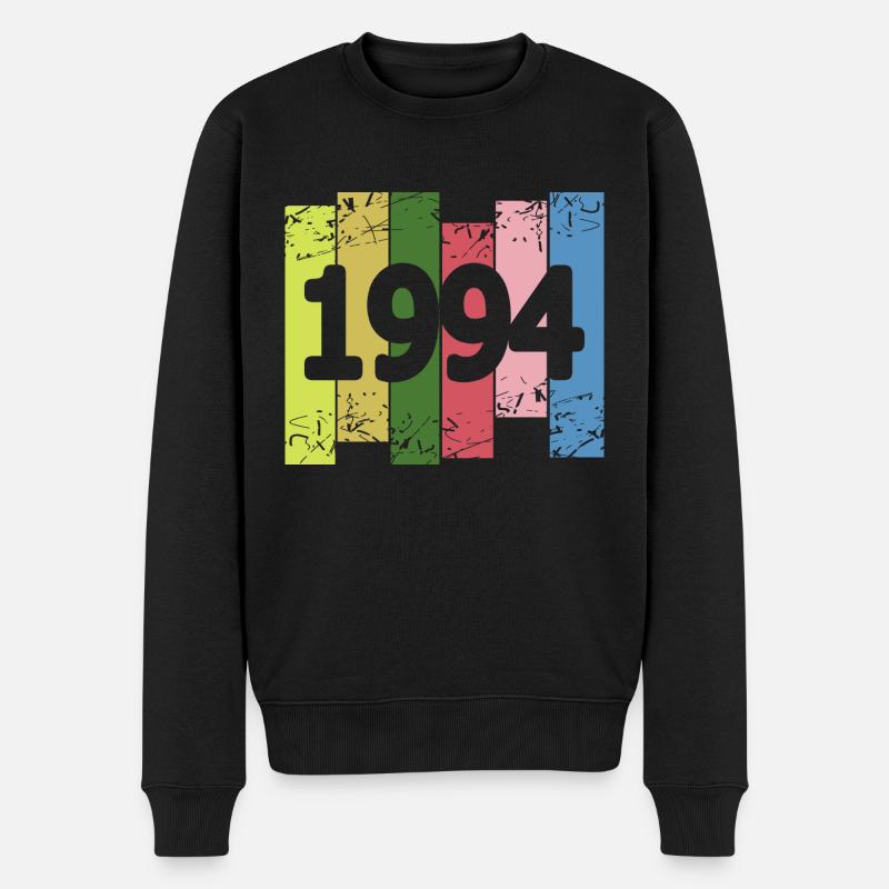 Lustig 1994 - Pull Premium bio Homme - noir