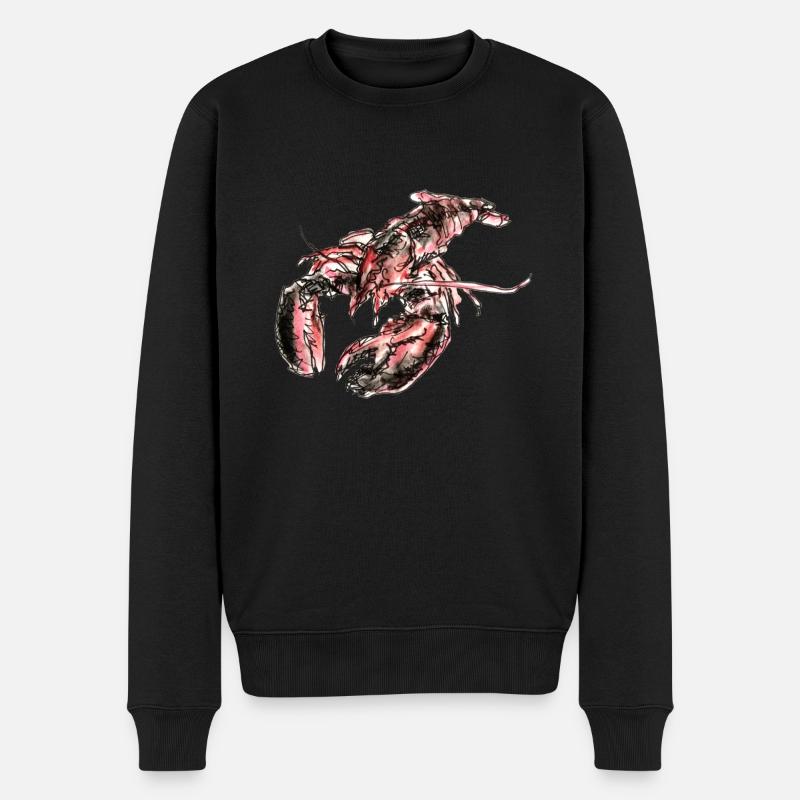 hummer - Männer Premium Bio Pullover - Schwarz