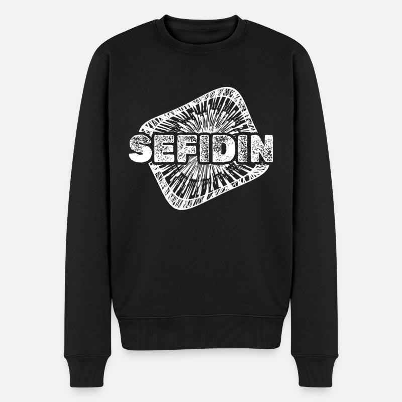 Naissance de Sefidin - Pull Premium bio Homme - noir