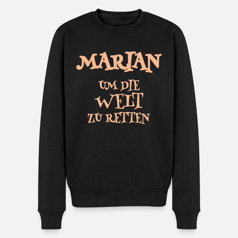 Cadeau pour Marian - Pull Premium bio Homme - noir