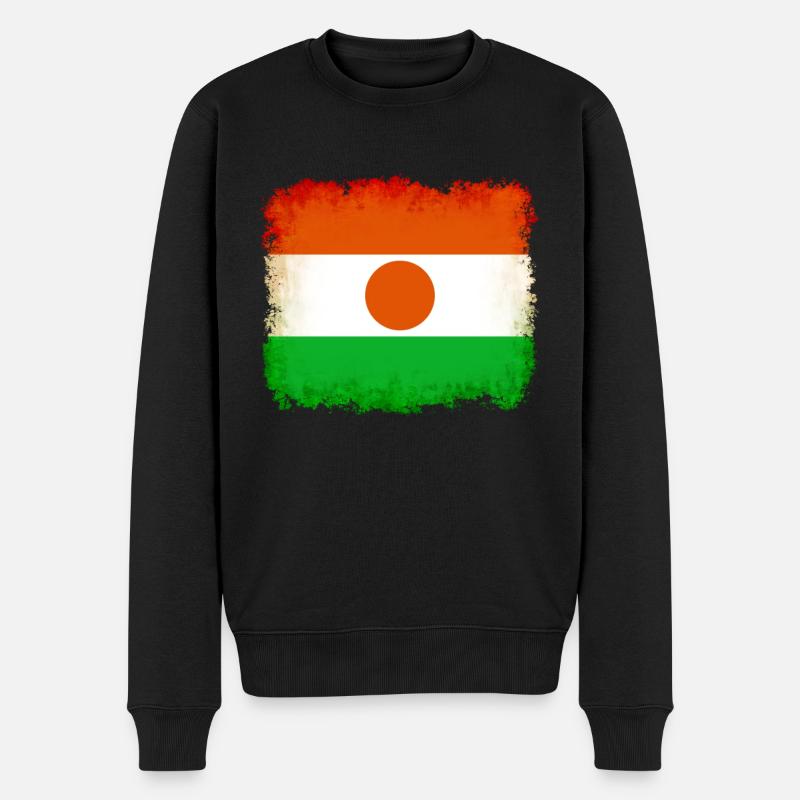 Niger Niger - Pull Premium bio Homme - noir