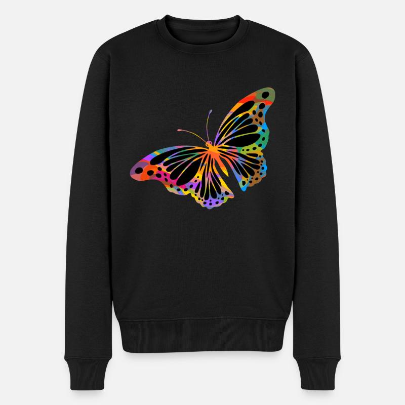 Papillon - Pull Premium bio Homme - noir