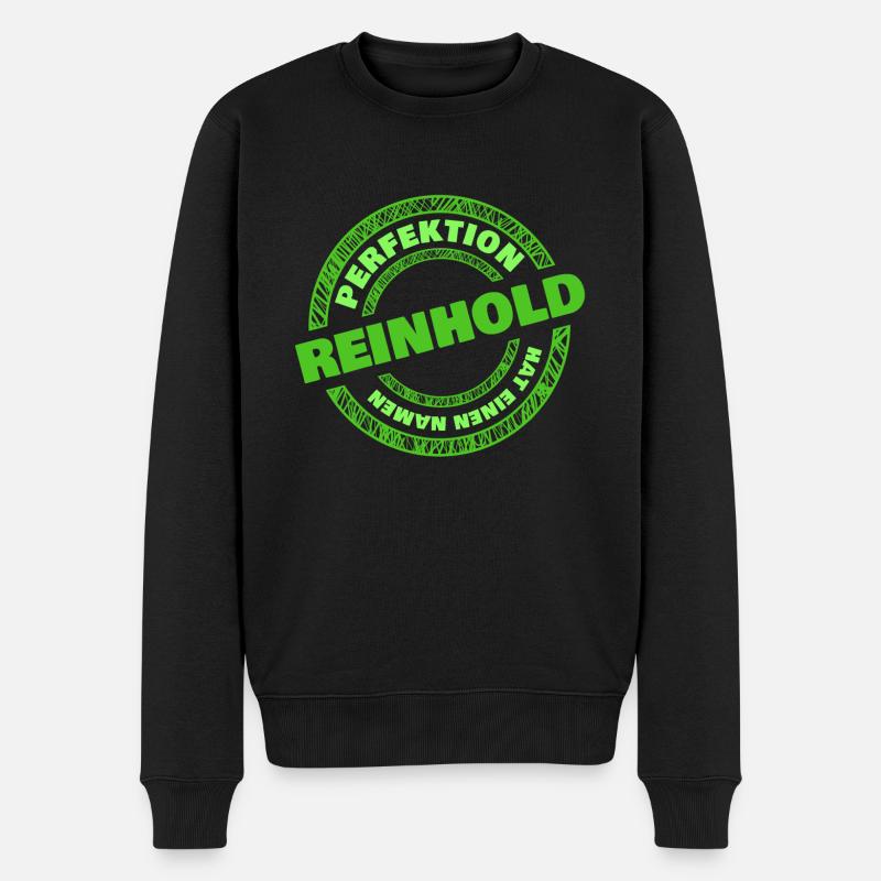 Reinhold - Pull Premium bio Homme - noir