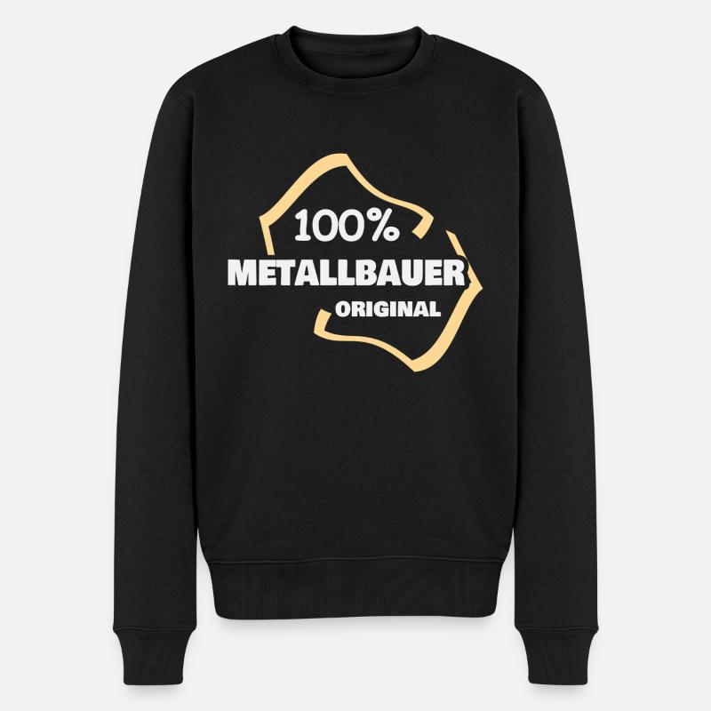 Cadeau pour métallurgiste - Pull Premium bio Homme - noir