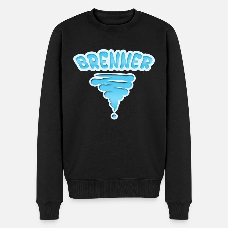 Cadeau pour Brenner - Pull Premium bio Homme - noir