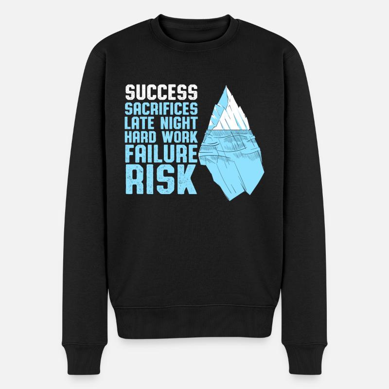 Success is succès - Pull Premium bio Homme - noir