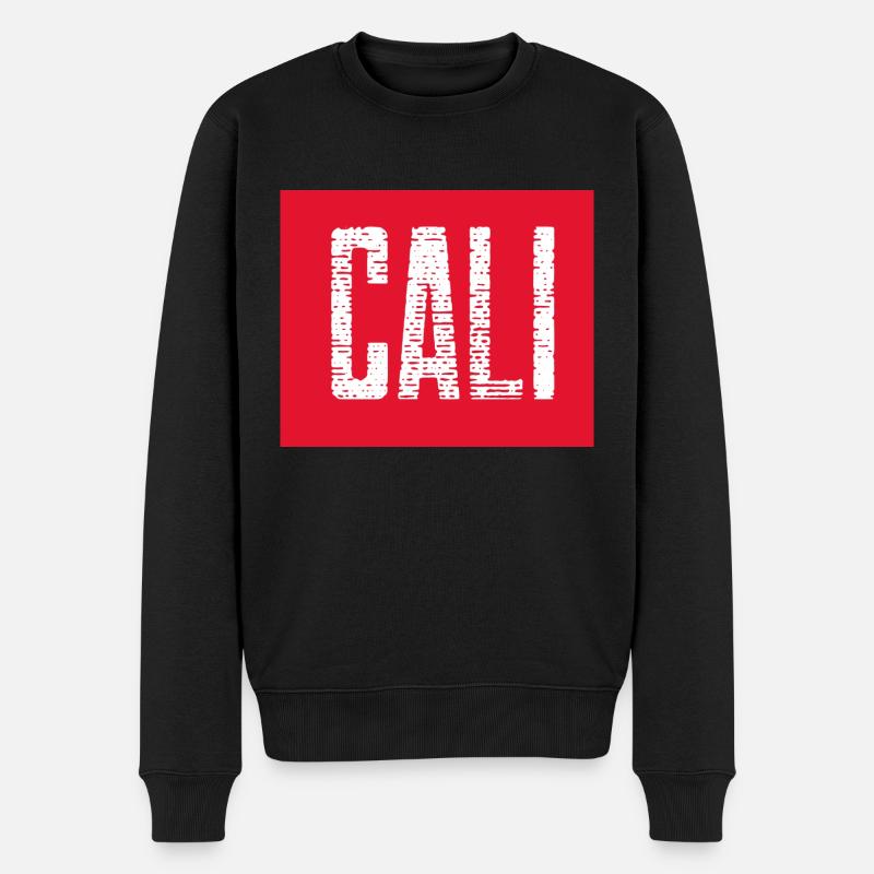 CALI - Pull Premium bio Homme - noir