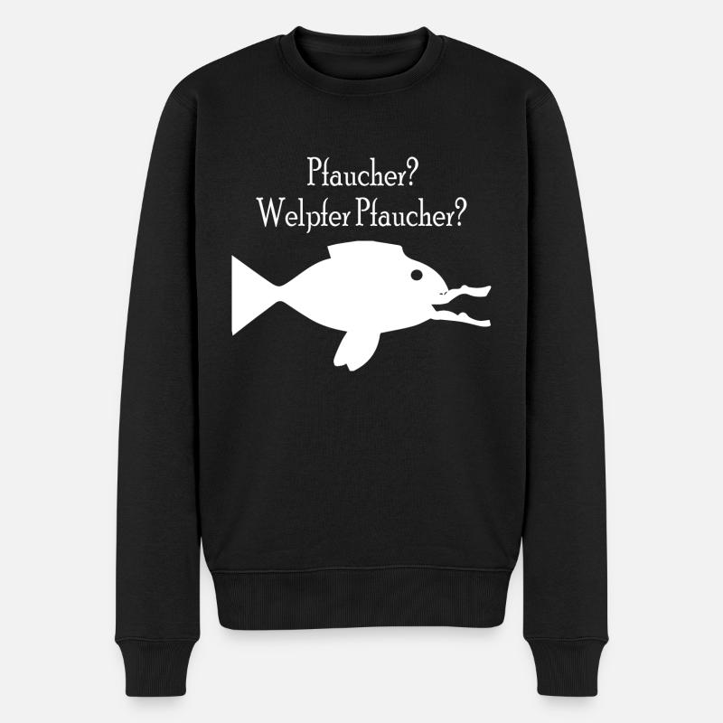 Diving Dive tauchen - Männer Premium Bio Pullover - Schwarz