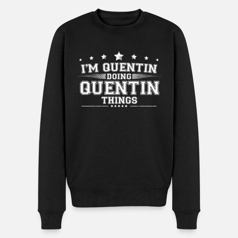 Quentin - Pull Premium bio Homme - noir