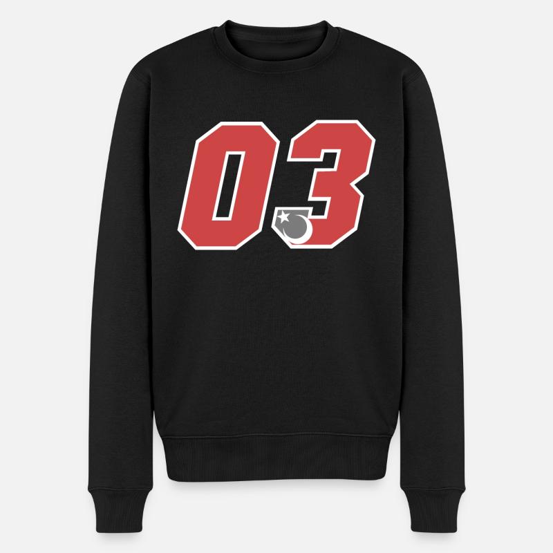 Afyon - Männer Premium Bio Pullover - Schwarz