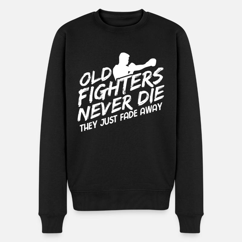 Boxsport Boxing - Männer Premium Bio Pullover - Schwarz