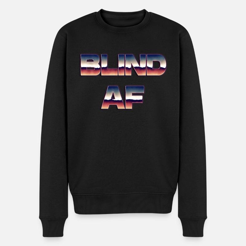 Blinder AF - Männer Premium Bio Pullover - Schwarz