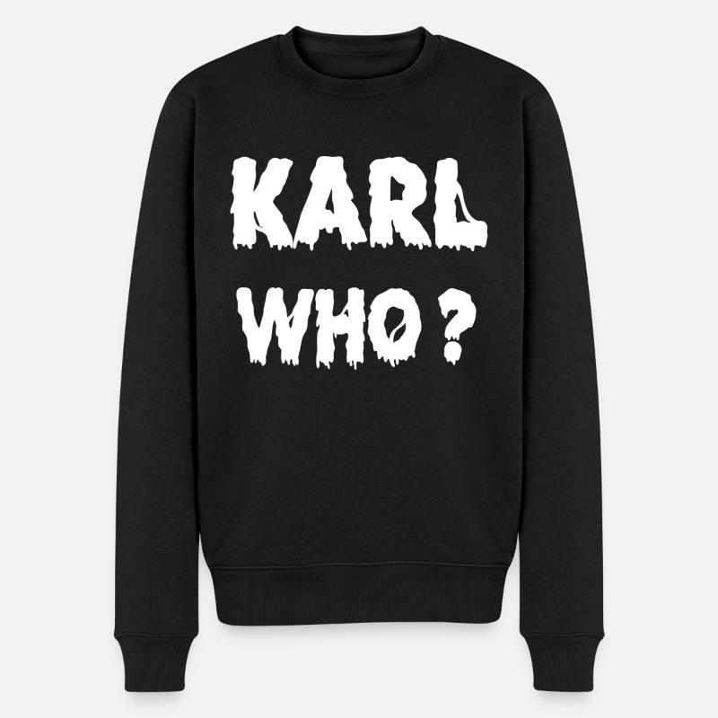 Karl Qui? - Pull Premium bio Homme - noir
