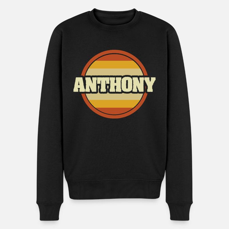 Antoine - Pull Premium bio Homme - noir