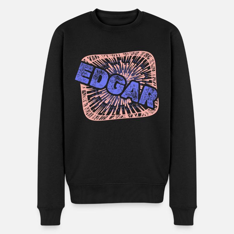 Edgar - Pull Premium bio Homme - noir