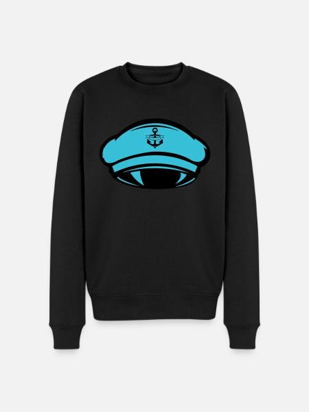 Beanie Captain - Men's Premium Organic Jumper - black