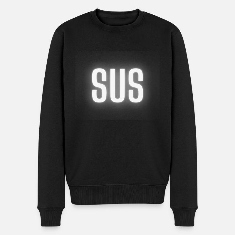 Sus - Pull Premium bio Homme - noir