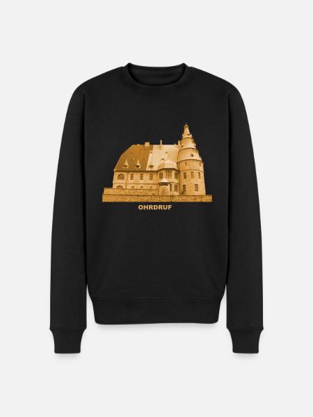 Ohrdruf Castle House Mühlberg Thuringia - Men's Premium Organic Jumper - black
