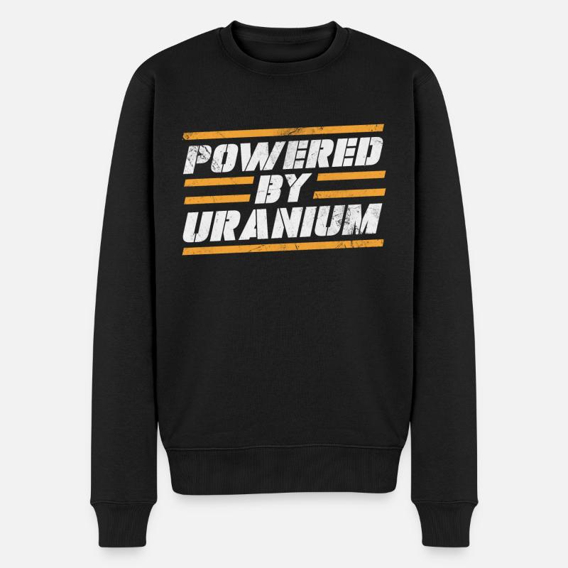 Alimenté à l’uranium - Pull Premium bio Homme - noir