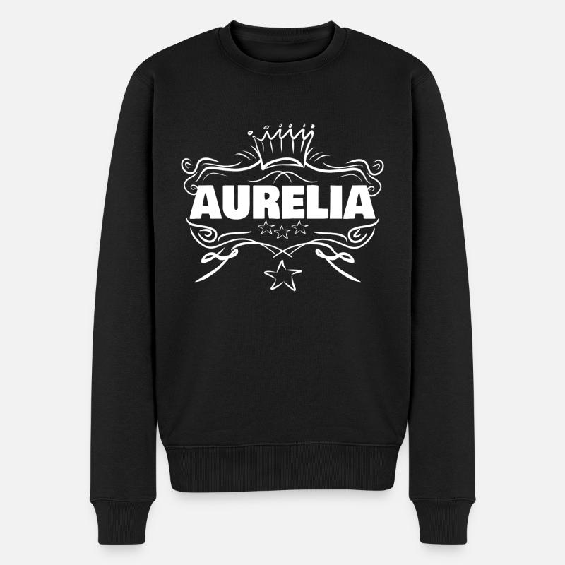 Aurelia - Pull Premium bio Homme - noir