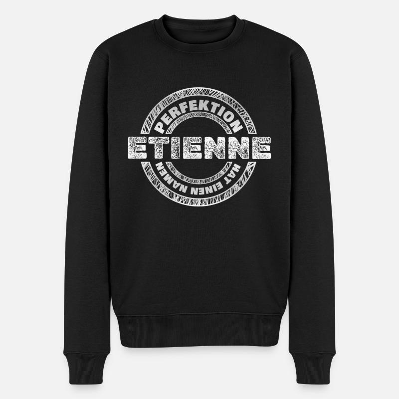 Etienne Etienne - Pull Premium bio Homme - noir