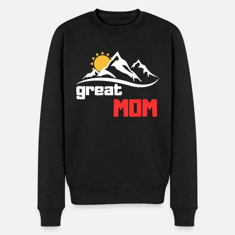 grande maman - Pull Premium bio Homme - noir