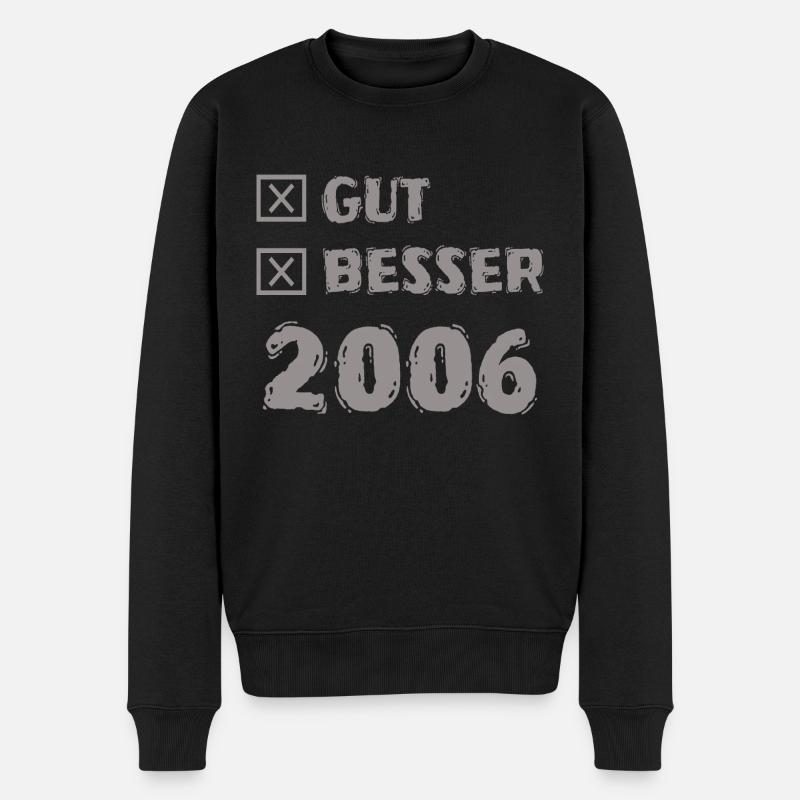 Mieux 2006 - Pull Premium bio Homme - noir