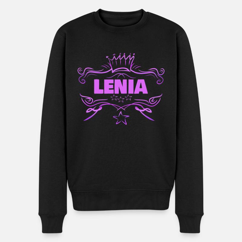 Lenia - Pull Premium bio Homme - noir