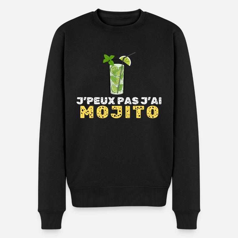 Je peux pas mojito - Pull Premium bio Homme - noir