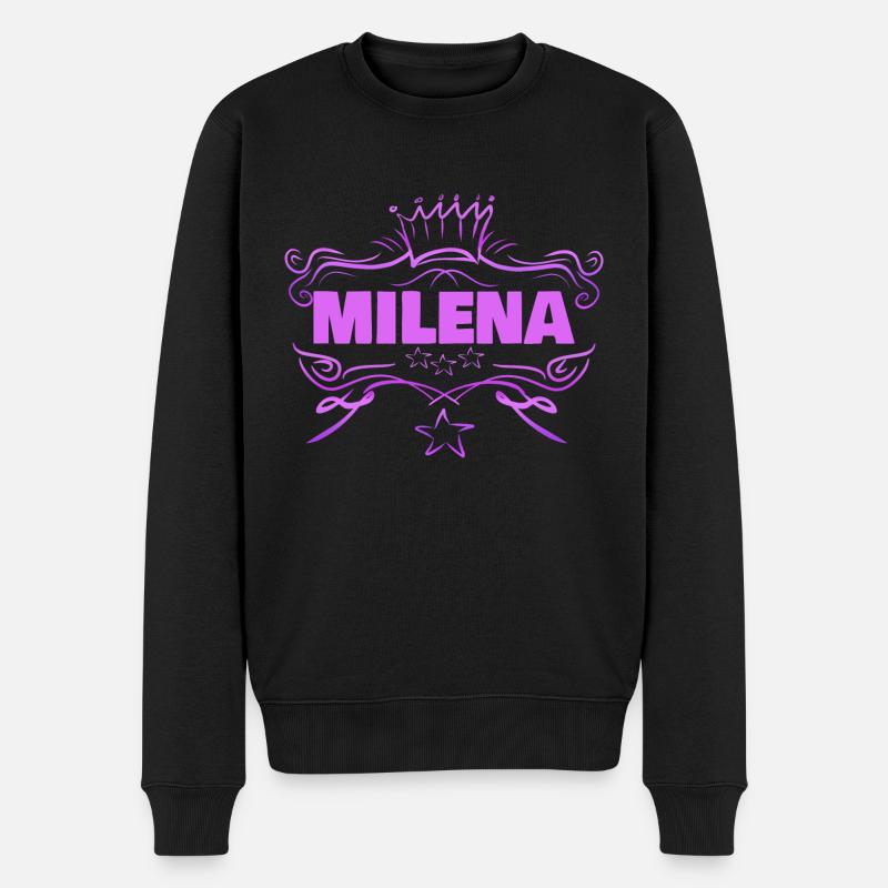Bébé Milena - Pull Premium bio Homme - noir