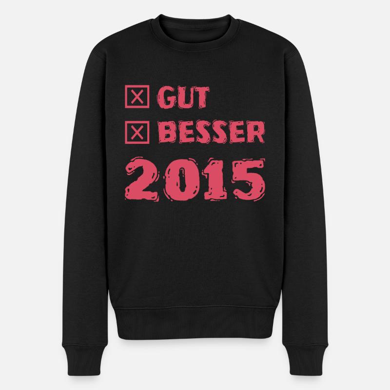 Mieux 2015 - Pull Premium bio Homme - noir