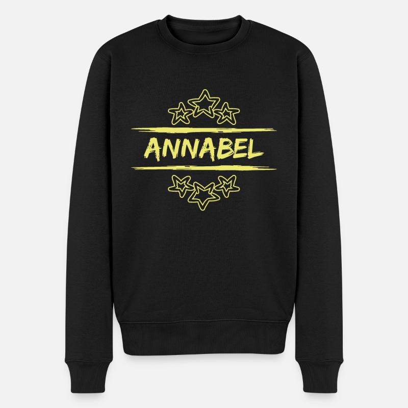 Annabel Annabel - Pull Premium bio Homme - noir