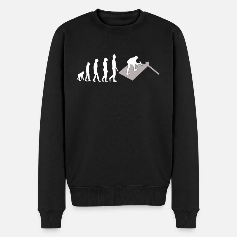 Couvreur Evolution - Pull Premium bio Homme - noir