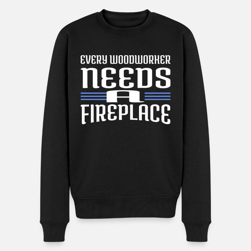 citation arbre dictons journalisation - Pull Premium bio Homme - noir