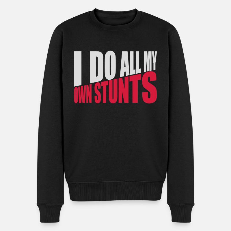 Toutes mes propres cascades - Pull Premium bio Homme - noir