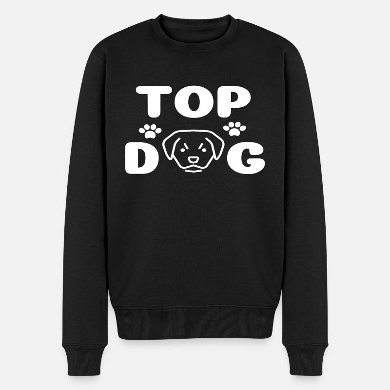 Top Dog - Pull Premium bio Homme - noir