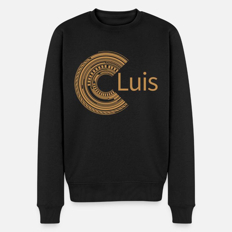 Pour Luis - Pull Premium bio Homme - noir