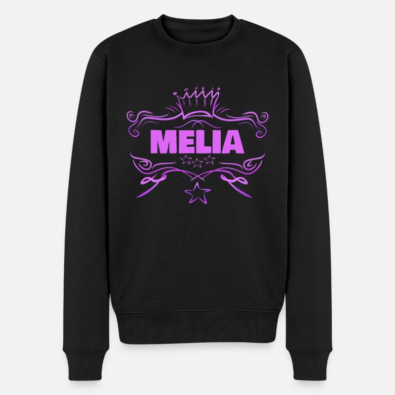 Melia bébé - Pull Premium bio Homme - noir