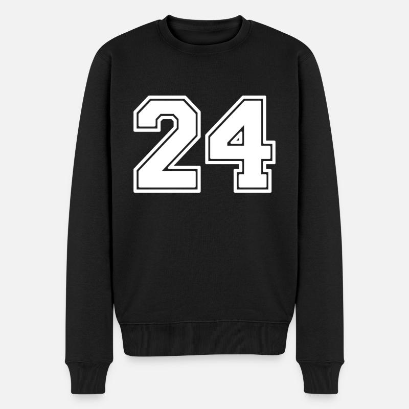 24 - Pull Premium bio Homme - noir