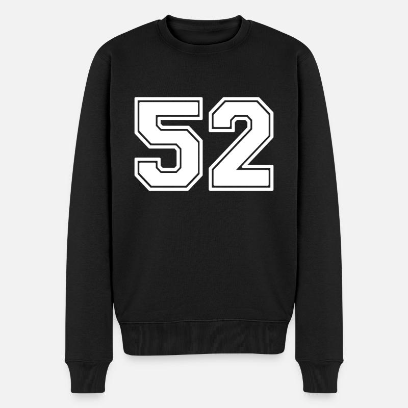 52 - Pull Premium bio Homme - noir