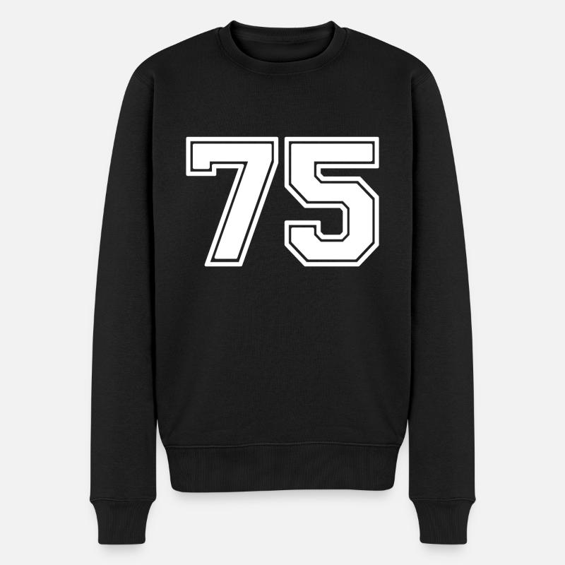 75 - Pull Premium bio Homme - noir