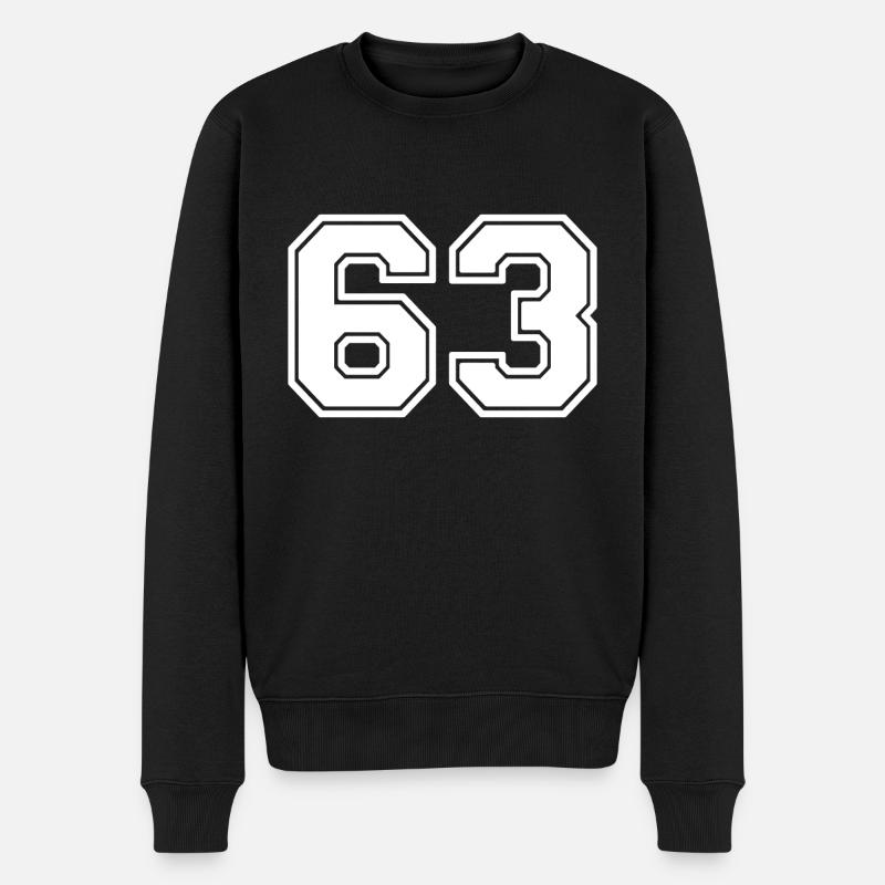 63 - Pull Premium bio Homme - noir
