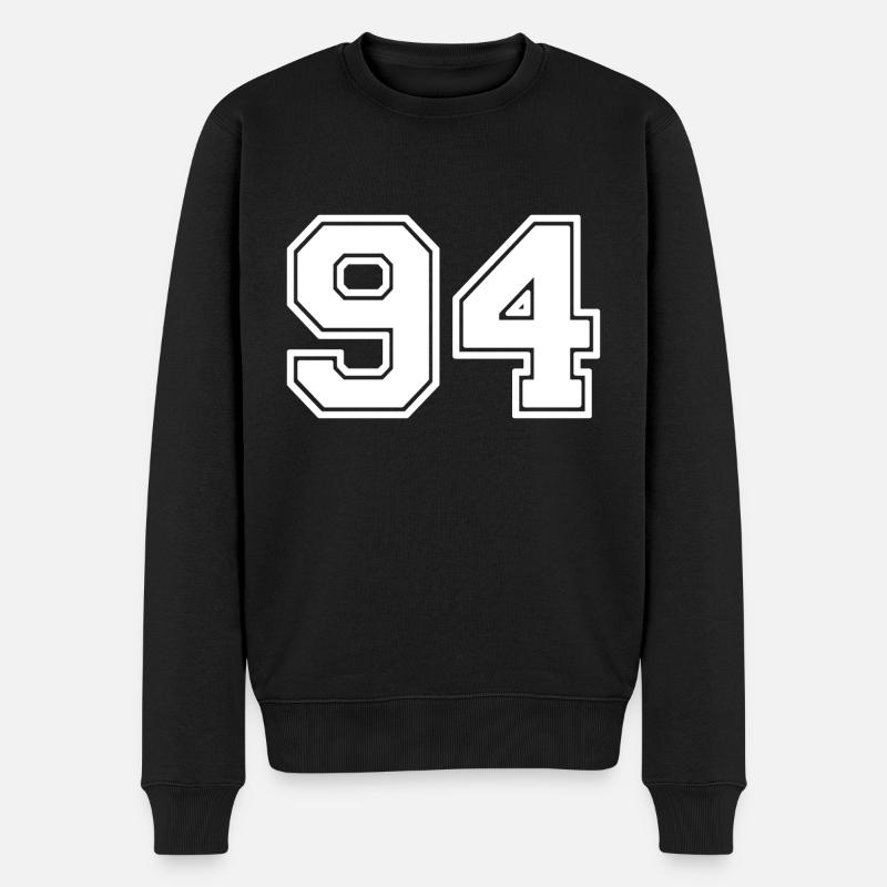 94 - Pull Premium bio Homme - noir