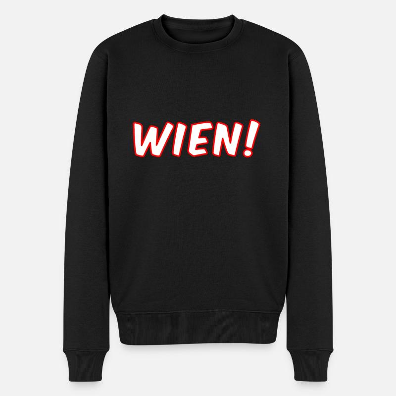 Vienne Autriche ville - Pull Premium bio Homme - noir