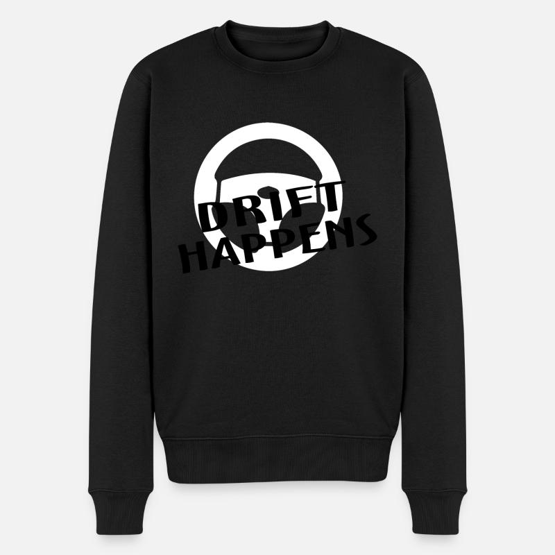 Car Auto - Männer Premium Bio Pullover - Schwarz