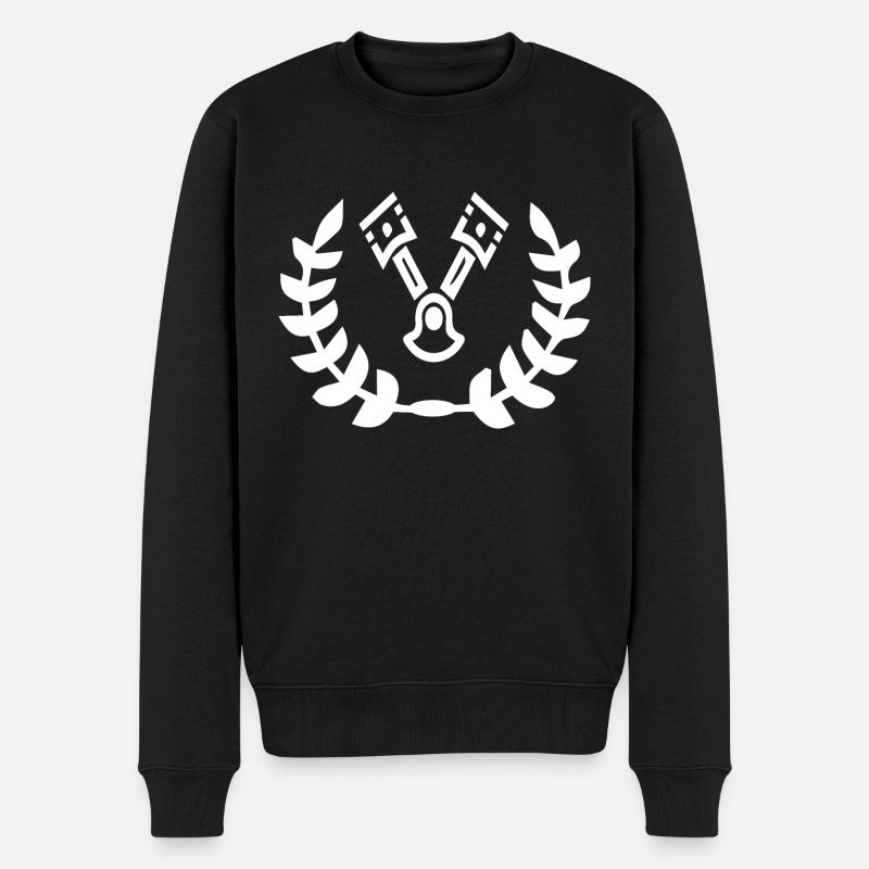 Voiture - Pull Premium bio Homme - noir