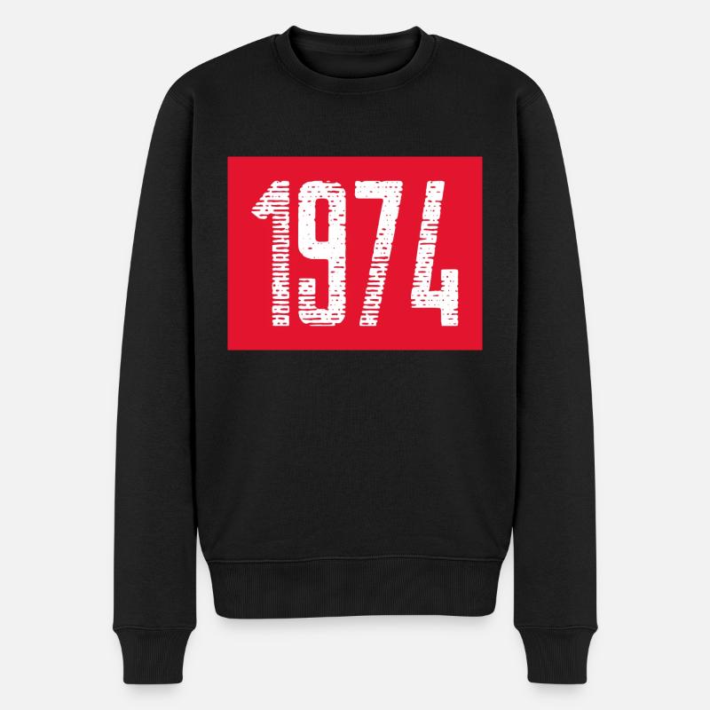 1974 - Pull Premium bio Homme - noir